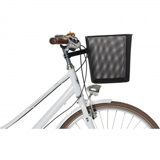 Basil Bilbao FM front basket fixed blk Basil Bilbao FM front basket fixed blk