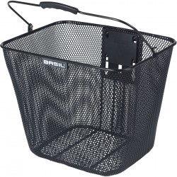 Basil Bilbao front basket KF black Basil Bilbao front basket KF black