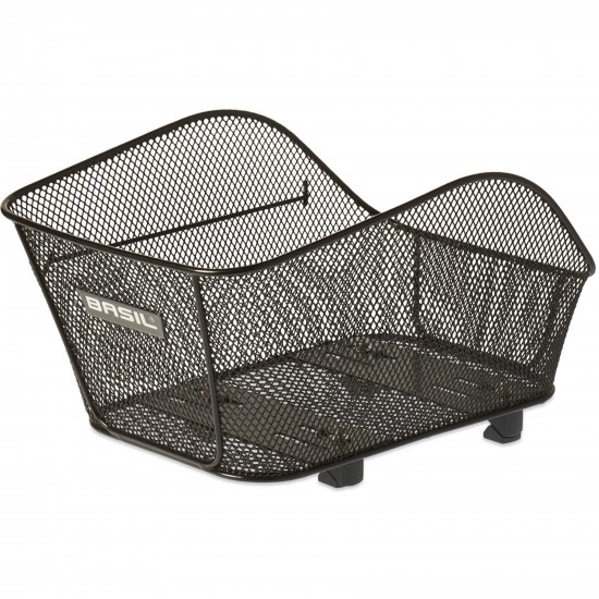 Basil Icon S rear basket black Basil Icon S rear basket black