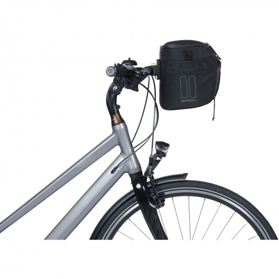 Basil Move Handlebar Bag 7-8L black Basil Move Handlebar Bag 7-8L black