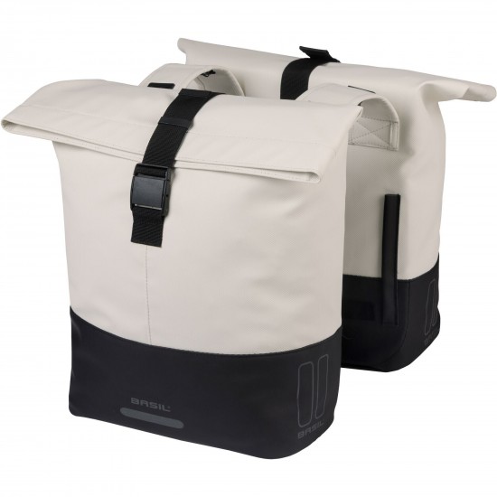 Basil Cove double pannier bag white Basil Cove double pannier bag white