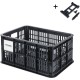 Basil bicycle crate MIK S 17.5L recycl Basil bicycle crate MIK S 17.5L recycl