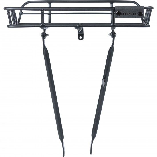 Basil Portland front carrier matt black Basil Portland front carrier matt black