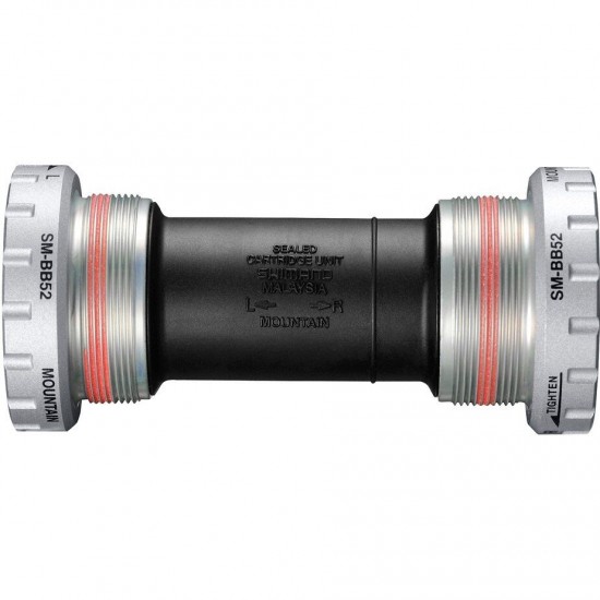 Shimano SM-BB52 Deore outboard bearing bottom bracket set, British thread, 83 mm Shimano SM-BB52 Deore outboard bearing bottom bracket set, British thread, 83 mm
