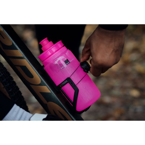 Elite Struka microadjust bottle cage, black Elite Struka microadjust bottle cage, black