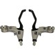Shimano BL-T4000 Alivio 2-finger brake levers for V-brakes - silver