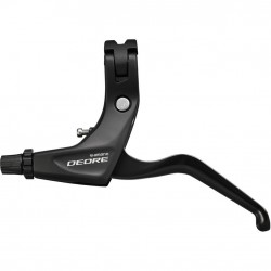 Shimano BL-T611 Deore 3-finger brake levers for V-brakes, black