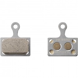 Shimano K04Ti-MX disc pads and spring, metal sintered, titanium back Shimano K04Ti-MX disc pads and spring, metal sintered, titanium back