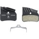 Shimano N03A-RF disc pads and spring, resin pad, alloy back, cooling fins