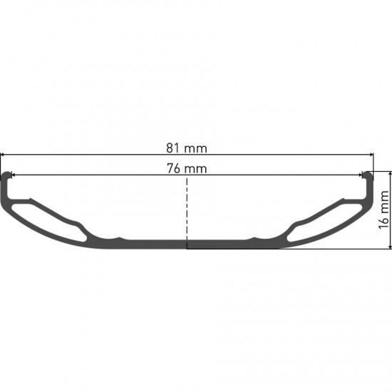 DT Swiss BR 710 SBWT disc-specific 32 hole Presta-drilled black - 26"