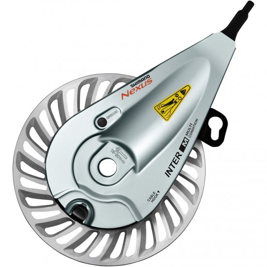 Shimano BR-C6001-F-DX front roller brake, with M10 x 4 mm lock nut Shimano BR-C6001-F-DX front roller brake, with M10 x 4 mm lock nut