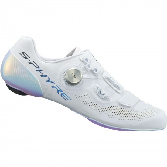 Shimano Clothing S-PHYRE RC9 PWR (RC903P) Shoes, White, Size 46