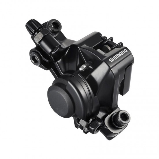 Shimano BR-M375 disc brake calliper, without adapter for front or rear, black