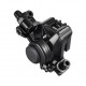 Shimano BR-M375 disc brake calliper, without adapter for front or rear, black