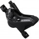 Shimano BR-MT420 Deore 4-piston calliper, post mount, without adapters front or rear