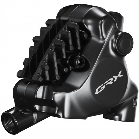 Shimano BR-RX820 GRX calliper, flat mount, with adapter for 140/160 mm, front