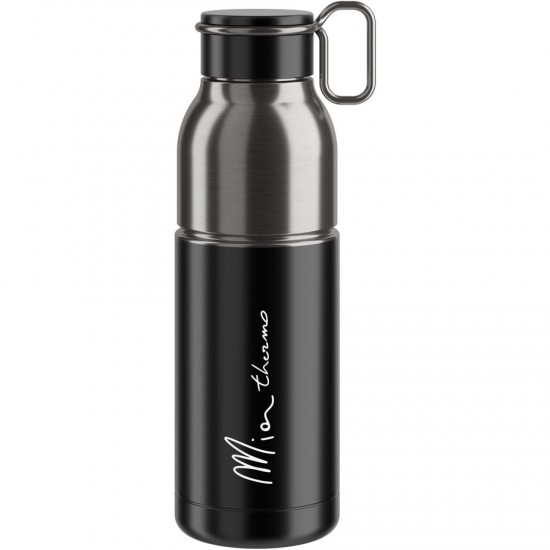 Elite Mia Thermo stainless steel vacuum bottle 550 ml black / silver - 12 hours therma Elite Mia Thermo stainless steel vacuum bottle 550 ml black / silver - 12 hours therma