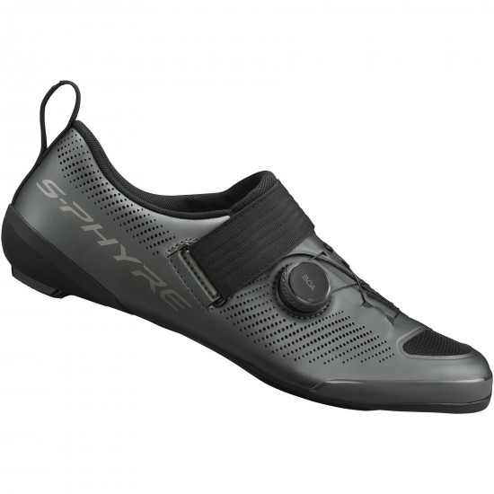 Shimano Clothing S-PHYRE TR9 (TR903) Shoes, Matt Gunmetal, Size 47
