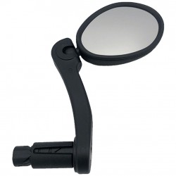 M Part MIRROR M:P Bar end uni fit Flat Bar Mirror, Internal Bar End Fitting
