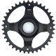 Shimano CR-ET600 9/10/11 spd single chainring 38T w/o chain guard, chain line 50mm, slv Shimano CR-ET600 9/10/11 spd single chainring 38T w/o chain guard, chain line 50mm, slv