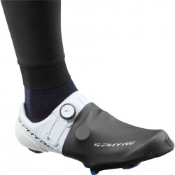 Shimano Clothing Unisex, S-Phyre Toe Cover, Black, Size S (37-39)