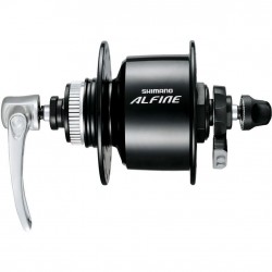 Shimano DH-S501 Alfine, 6v 3w, Centre-Lock disc, 32h, Q/R, black Shimano DH-S501 Alfine, 6v 3w, Centre-Lock disc, 32h, Q/R, black