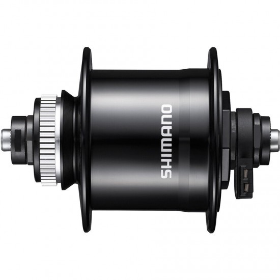 Shimano DH-UR700-3D Dynamo hub, 6v 3w, for Centre-Lock disc, 32h, 100 mm Q/R, black