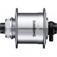 Shimano DH-UR705-3D Dynamo hub, 6v 3w, for Center Lock disc, 36h, 12x100 mm axle, silver