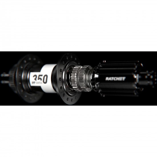 DT Swiss 350 Classic rear 130 mm Q/R, Shimano Road, 24 hole, black DT Swiss 350 Classic rear 130 mm Q/R, Shimano Road, 24 hole, black