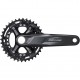 Shimano FC-M5100 Deore chainset, 11-speed, 51.8 mm Boost chainline, 36/26T, 170 mm