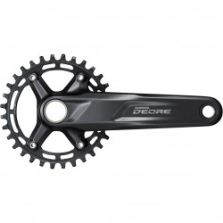 Shimano FC-M5100 Deore chainset, 10/11-speed, 52 mm chainline, 30T, 170 mm Shimano FC-M5100 Deore chainset, 10/11-speed, 52 mm chainline, 30T, 170 mm