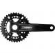 Shimano FC-MT610 chainset, 12-speed, 48.8 mm chainline, 36/26T, 175 mm