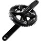 Shimano FC-R7100 105 double 12-speed chainset, HollowTech II 165 mm 50 / 34T, black