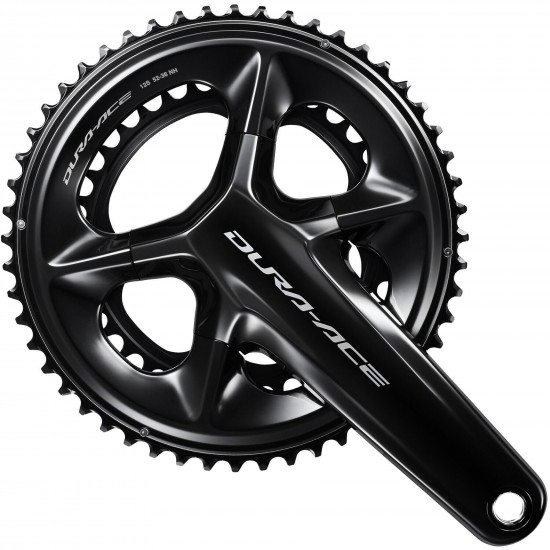 Shimano FC-R9200 Dura-Ace 12-speed double chainset, 54 / 40T 165 mm Shimano FC-R9200 Dura-Ace 12-speed double chainset, 54 / 40T 165 mm