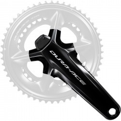 Shimano FC-R9200 Dura-Ace 12-speed double power meter crankset, 165 mm Shimano FC-R9200 Dura-Ace 12-speed double power meter crankset, 165 mm