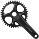 Shimano FC-RX610 GRX chainset 38T, single, 12-speed, 2 piece design, 172.5 mm Shimano FC-RX610 GRX chainset 38T, single, 12-speed, 2 piece design, 172.5 mm
