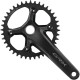 Shimano FC-RX610 GRX chainset 40T, single, 12-speed, 2 piece design, 175 mm Shimano FC-RX610 GRX chainset 40T, single, 12-speed, 2 piece design, 175 mm