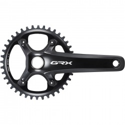 Shimano FC-RX810 GRX chainset 40T, single, 11-speed, Hollowtech II, 175 mm Shimano FC-RX810 GRX chainset 40T, single, 11-speed, Hollowtech II, 175 mm