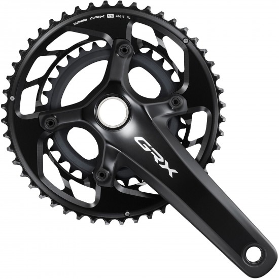 Shimano FC-RX820 GRX chainset 48 / 31, double, 12-speed, Hollowtech II, 175 mm Shimano FC-RX820 GRX chainset 48 / 31, double, 12-speed, Hollowtech II, 175 mm