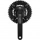 Shimano FC-TY301 chainset 42 / 34 / 24, 6/7/8-speed, 150 mm, without chainguard, black