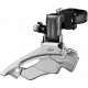 Shimano FD-M371 Altus hybrid 9-speed front derailleur, conventional swing, dual-pull Shimano FD-M371 Altus hybrid 9-speed front derailleur, conventional swing, dual-pull