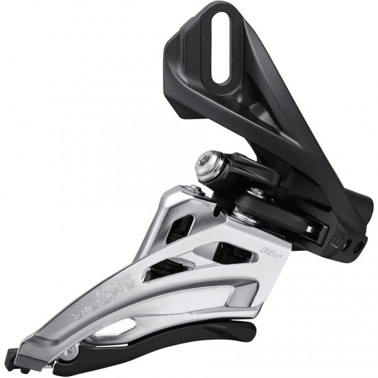 Shimano FD-M4100-D Deore front derailleur, 10-speed double, side swing, direct mount