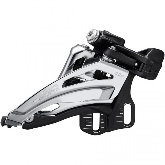 Shimano FD-M5100-E Deore front derailleur, 11-speed double, side swing, E-type Shimano FD-M5100-E Deore front derailleur, 11-speed double, side swing, E-type