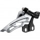 Shimano Deore M6000-E triple front derailleur, E-type mount, side swing, front pull