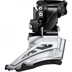 Shimano Deore M6025-H double front derailleur, high clamp, down swing, dual pull Shimano Deore M6025-H double front derailleur, high clamp, down swing, dual pull