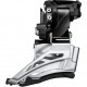 Shimano Deore M6025-H double front derailleur, high clamp, down swing, dual pull