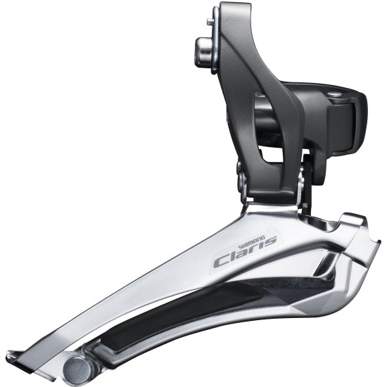 Shimano FD-R2000 Claris 8-speed front derailleur, double braze-on Shimano FD-R2000 Claris 8-speed front derailleur, double braze-on