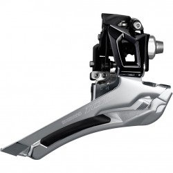 Shimano FD-R7000 105 11-speed toggle front derailleur, double braze-on, black Shimano FD-R7000 105 11-speed toggle front derailleur, double braze-on, black