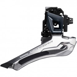 Shimano FD-R8000 Ultegra 11-speed front derailleur, double braze-on Shimano FD-R8000 Ultegra 11-speed front derailleur, double braze-on