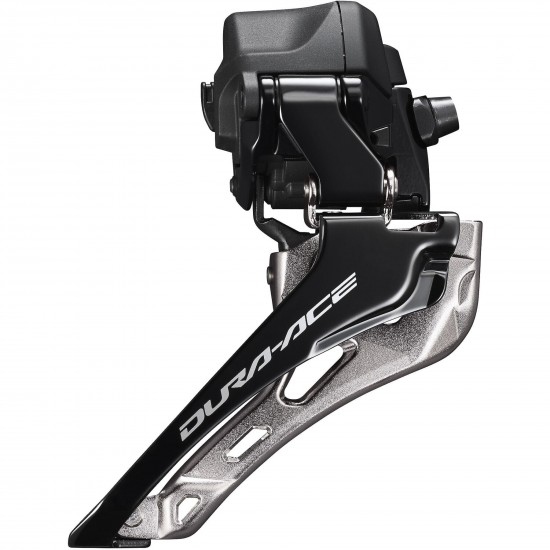 Shimano FD-R9250 Dura-Ace Di2 12-speed front derailleur E-tube, braze on, double Shimano FD-R9250 Dura-Ace Di2 12-speed front derailleur E-tube, braze on, double